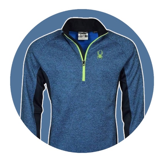 Spyder Other - Men’s Spyder Half-Zip Outbound Stryke Sweater Jacket, Size Medium